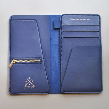 Stitch It Yourself Leather Travel Wallet, 5 of 10