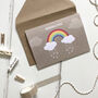 Rainbow Missing You Card, thumbnail 2 of 6