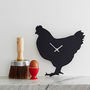 Chicken Clock With Wagging Tail, thumbnail 1 of 3