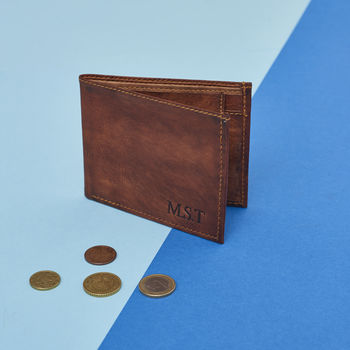 Men's Simple Leather Wallet, 7 of 7