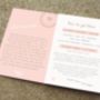 Blush Passport Wedding Invitation Travel Booklet, thumbnail 2 of 8