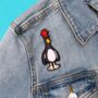 Wallace And Gromit Feathers Mcgraw Sew On Patch, thumbnail 2 of 2