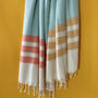 Personalised Cotton Throw, Beach Towel, thumbnail 9 of 11