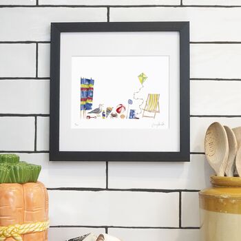 British Seaside Illustrated Art Print, 2 of 3