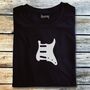 Guitar Shirt Gift For Guitarists 'Scratch Plate' Inc Free Gift, thumbnail 1 of 5