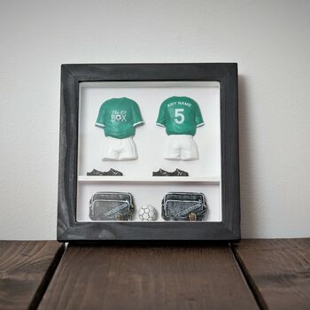 Personalised Football Gift, The 'Double' KitBox, 2 of 5