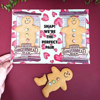 Large Gingerbread Men Valentine's Day Cards, 2 of 7