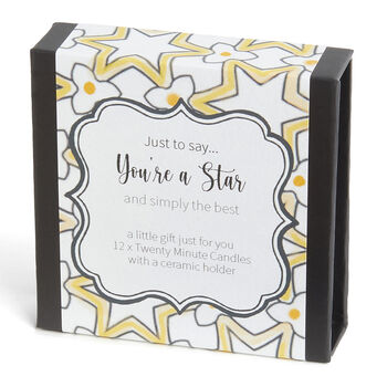 Just To Say You're A Star Candles, 2 of 8