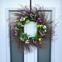 Colourful Floral Wreath, thumbnail 1 of 2