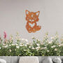 Cute Kitten Metal Wall Art For Garden, Gift Idea For Her, thumbnail 1 of 10