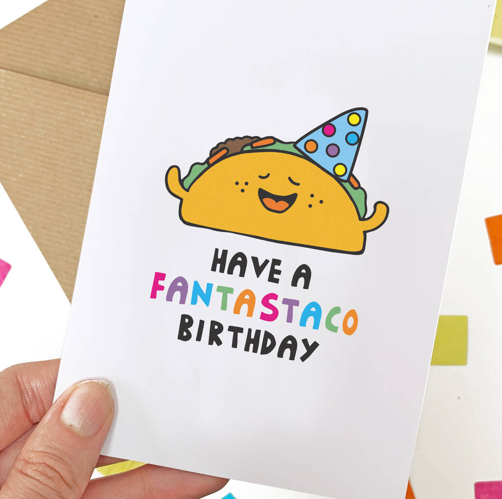 Taco Birthday Card, 1 of 5