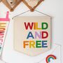 'Wild And Free' Wall Hanging, thumbnail 1 of 4