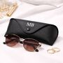 Personalised Button Glasses Case Sunglasses, thumbnail 2 of 10