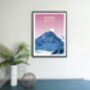 The Eiger Alpine Peak Art Print, thumbnail 3 of 3