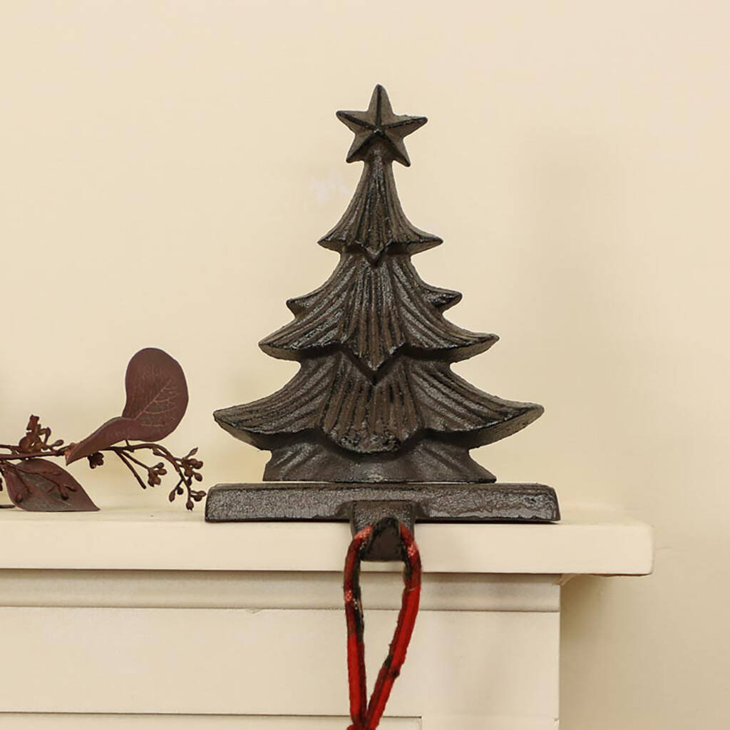 His And Hers Christmas Tree Stocking Hangers By Dibor