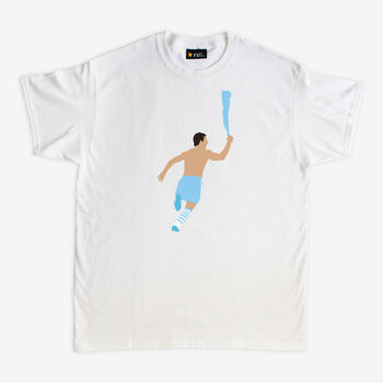 Sergio Aguero Man City T Shirt, 2 of 4
