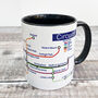 Metro Motor Racing Circuits Mug, thumbnail 3 of 6