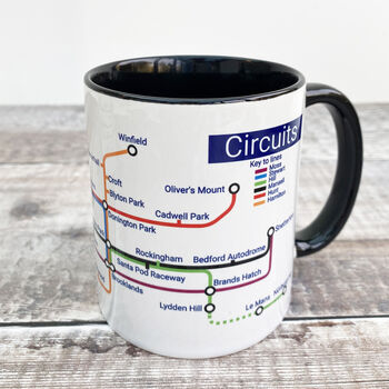 Metro Motor Racing Circuits Mug, 3 of 6