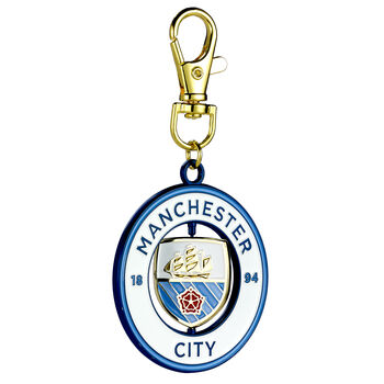 Manchester City Football Club Spinning Logo Backpack Hanger, 4 of 5