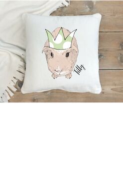 Personalised Guinea Pig Cushion, 5 of 6