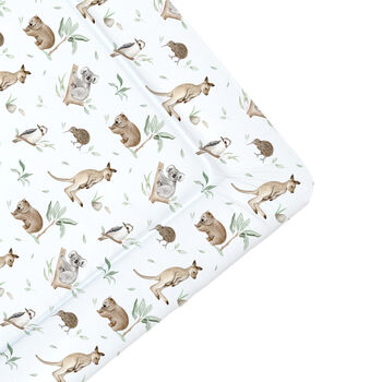 Australian Animals Deluxe Unisex Baby Changing Mat, 3 of 3