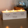Personalised Mum And Dad To Be Candle Holder Gift, thumbnail 4 of 5