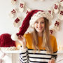 Jumbo Knitted Santa Hat, thumbnail 5 of 11