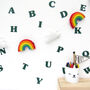 Alphabet Wall Stickers, thumbnail 1 of 7