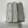 The Highland Collection Pack Of Three Muslins, thumbnail 4 of 4