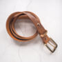 Personalised Name Leather Belt, thumbnail 6 of 8