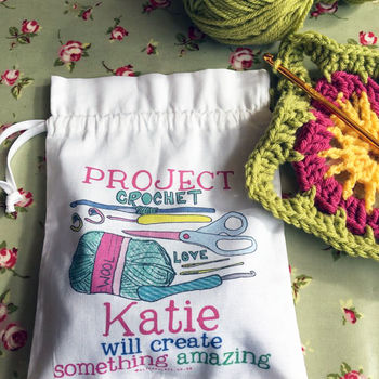Personalised Craft Project Bag, 2 of 11
