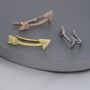 Arrow Cz Crawler Earrings In Sterling Silver, thumbnail 1 of 12