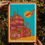 Brighton Pavilion Pride Art Print, thumbnail 1 of 3