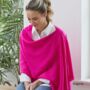 Lucy Four Way Cashmere Poncho, thumbnail 9 of 12