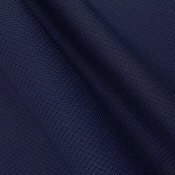 Navy Blue Diamond End Knitted Neck Tie In 100% Soft Polyester, 2 of 12