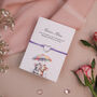Never Alone Seeded Card And Bracelet, thumbnail 3 of 6