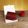 Personalised Vintage Leather Cricket Wallet, thumbnail 2 of 10