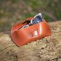 Handcrafted Leather Glasses Case In Tan, thumbnail 2 of 7