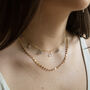 Electra Choker 14k Gold Filled And Herkimer Diamonds, thumbnail 1 of 9