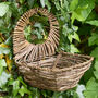 Natural Wicker Bird Nester, thumbnail 1 of 4