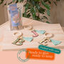Paint Your Own Initial Keyring Kit Diy Craft Kit For Adults And Teens, thumbnail 7 of 9