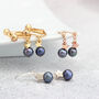 Pearl Drop Earrings With Star, thumbnail 6 of 11