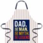 Dad Apron 100% Cotton, thumbnail 3 of 4