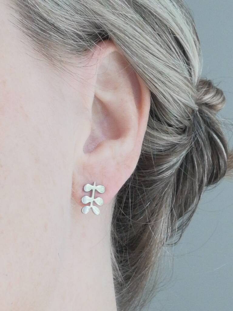 60th Birthday A Leaf For Every Decade Earrings, 1 of 9