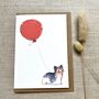 Personalised Biewer Terrier Birthday Card, thumbnail 1 of 6