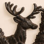 Highland Stag Cast Iron Wall Key Hook, thumbnail 3 of 8