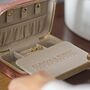 Personalised Brides Velvet Jewellery Box, thumbnail 4 of 12