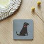 Black Labrador Organic Cotton Tea Towel, thumbnail 8 of 12