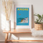 Personalised Love To Travel Destination Print, Unframed, thumbnail 2 of 11
