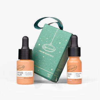 Winter Glow Christmas Bauble Gift Set Peptide Serum + Face Oil, 9 of 10